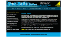 Tablet Screenshot of gassafestafford.co.uk